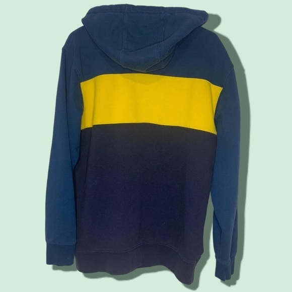 Vans  Vintage Style Colour Block Hoodie with Hood Script, Size M - Picture 5 of 9